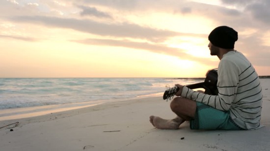 beach guitar